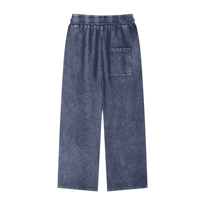 PigIron Acid Wash Straight Leg Pants