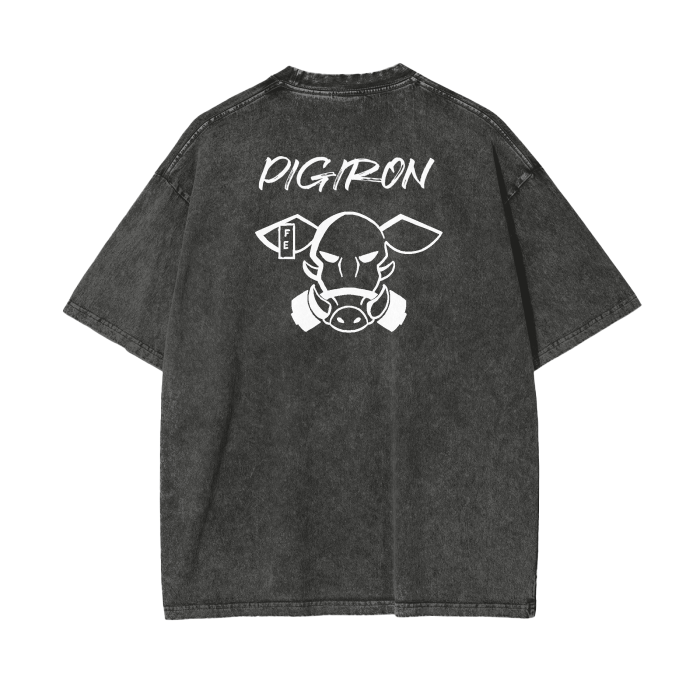 PigIron Acid Wash Oversized T