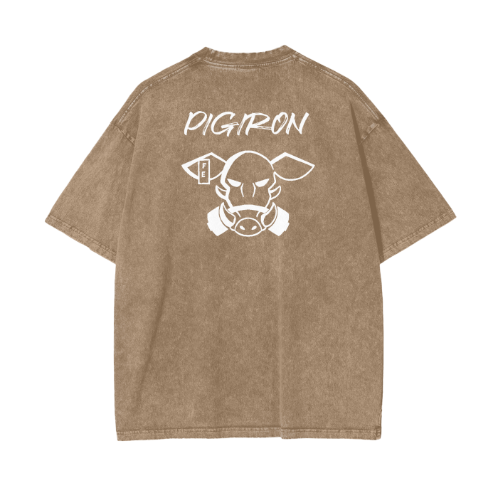 PigIron Acid Wash Oversized T